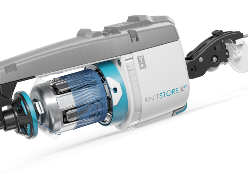 Knitstore K52 mit Einlaufbremse